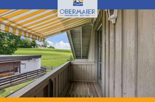 Wohnung kaufen in 83646 Bad Tölz, 2-ZIMMER DACHGESCHOSSWOHNUNG IN BAD TÖLZ – AM ORTSRAND GELEGEN ZWISCHEN ZENTRUM UND BAHNHOF