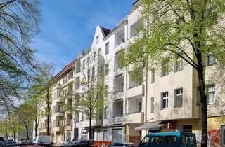 Wohnung kaufen in 12055 Neukölln, Vermietete 4-Zimmer-DG-Maisonetten-Wohnung mit Südterrasse im Gartenhaus im Neuköllner Richardkiez!