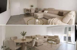 Wohnung kaufen in 61231 Bad Nauheim, PROVISIONSFREI & BEZUGSFERTIG: Hochwertig kernsanierte 3-Zimmer-Wohnung mit großen Balkon