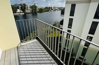 Wohnung mieten in Schnellerstraße 87ä, 12439 Niederschöneweide, Dachgeschoß mit Wasserblick genießen – voll möbliert mit Balkon