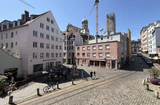 Wohnung mieten in Barfüßerstraße, 86150 Innenstadt, Helle, sanierte 4-Zimmer-Wohnung in zentraler Innenstadtlage nahe Rathaus