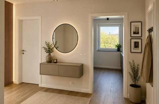 Wohnung mieten in 22339 Hummelsbüttel, Erstbezug nach hochwertiger Komplettmodernisierung – stilvolle 3-Zimmer-Wohnung mit Balkon, neuer Ei