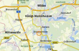 Grundstück zu kaufen in 15711 Königs Wusterhausen, IMMOBERLIN.DE - Südwest-Ecklage! Erschlossenes Baugrundstück nahe Zeesener See