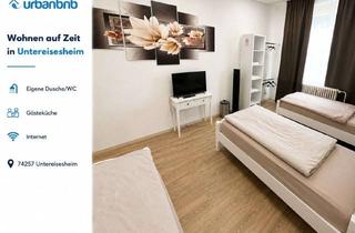 Immobilie mieten in Seestraße, 74257 Untereisesheim, Möblierte Zimmer mit eigener Dusche/WC in Heilbronn Untereisesheim mieten – Ideal für Aufe
