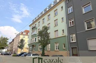Wohnung kaufen in 76137 Südweststadt, Klassischer Altbaucharme in der Süd-Weststadt - 4-Zimmer-Wohnung mit Balkon, Marmor- u. Parkettboden