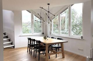 Wohnung mieten in Kirchheimer Straße 97, 70619 Sillenbuch, Exklusive, möblierte Maisonettewohnung mit Klimaanlage, 2 Balkonen und hochwertiger Ausstattung