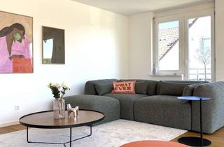 Wohnung mieten in Kirchheimer Straße 97, 70619 Sillenbuch, Exklusive, möblierte Maisonettewohnung mit Klimaanlage, 2 Balkonen und hochwertiger Ausstattung