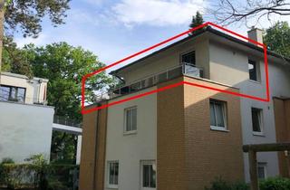 Penthouse mieten in 22391 Poppenbüttel, Semi-Penthouse inkl. Stellplatz in der Nähe des AEZ und des Alsterlaufes in Hamburg, Poppenbüttel