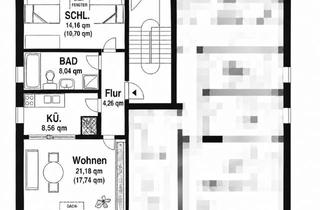Wohnung mieten in 35469 Allendorf, 2-Zimmer-Wohnung in Allendorf (Lumda)