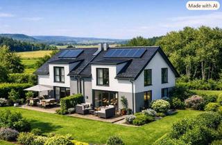 Haus kaufen in 86368 Gersthofen, DHH - Einmalige Aussichtslage mit unverbaubarem Blick ins Grüne