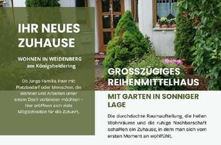 Haus kaufen in 95466 Weidenberg, Großzügiges Reihenmittelhaus in ruhiger Wohnlage