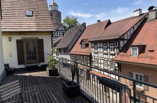 Haus mieten in Oberstadtstraße 33, 72401 Haigerloch, Altstadt- Immobilie mit herrlicher Aussicht auf das Schloss Hsigerloch