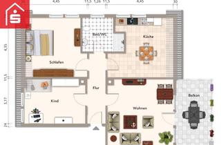 Wohnung kaufen in 59939 Olsberg, Eine gute Adresse für Ihr Kapital!Vermietete und top sanierte ETW inOlsberg-Bigge