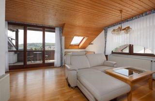 Wohnung kaufen in 75203 Königsbach-Stein, Gepflegte 3-Zimmer-Dachgeschosswohnung mit Balkon und Garage im OT Königsbach!