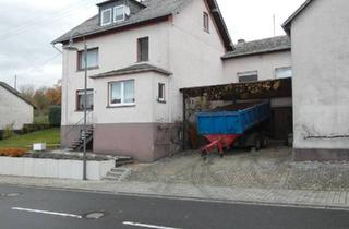 Haus kaufen in 56244 Ötzingen, Ötzingen - Wohnhaus mit Schreinerei auf einem riesig großem 7.500 qm Grundst