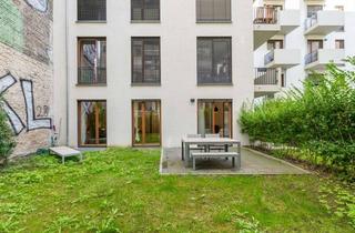 Wohnung kaufen in Chausseestraße 108, 10115 Mitte, Bezugsfreie 3-Zimmerwohnung mit ca. 65 m² Privatgarten und Terrasse in sehr zentraler Mitte-Lage