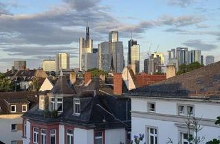 Wohnung kaufen in Skylineblick, 60316 Nordend-Ost, Maisonette in Traumlage mit Skyline-Blick & Dachterrasse