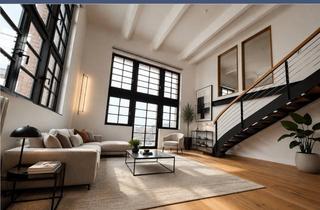 Loft kaufen in 12555 Köpenick, New York Flair an der Spree – außergewöhnliches Loft mit Galerie und Südbalkon