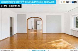 Wohnung kaufen in 74076 Heilbronn, Lichtdurchflutete 4,5 Zimmerwohnung mit 60m² Terrasse