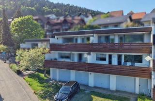 Wohnung kaufen in 76332 Bad Herrenalb, Geschmackvoll möblierte 3-Zimmer-Wohnung mit Garage und Balkon - traumhafter Ausblick inklusive