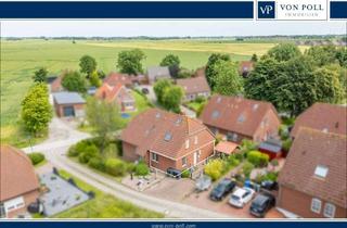 Wohnung kaufen in 26736 Krummhörn, Langfristige Lebensqualität! Erdgeschosswohnung mit Terrasse und Gartenhaus in ruhiger Lage