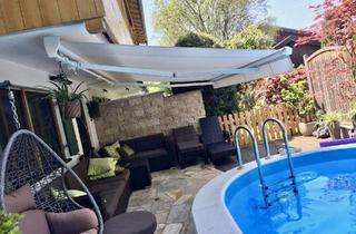 Wohnung kaufen in 83734 Hausham, Wohnen wie im eigenen Haus: Exklusive 4-Zimmer Maisonette-Whg. mit Gärten und Pool - Provisionsfrei!