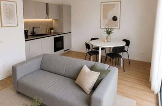 Wohnung mieten in Gunta-Stölzl-Straße, 74076 Heilbronn, Einziehen & Wohlfühlen: Vollmöblierte 2,5-Zimmer-Neubauwohnung