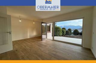 Wohnung mieten in 82418 Murnau, MURNAU MOOSRAIN: In 2024/2025 NEU SANIERTE, RUHIG GELEGENE 2-ZIMMER TERRASSENWOHNUNG MIT BERGBLICK