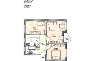 Wohnung mieten in Üm De Eck, 25541 Brunsbüttel, Sonnige 3-Zimmer-Wohnung mit Balkon