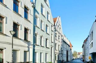 Wohnung mieten in Kleine Wasserstraße 15, 18055 Stadtmitte, Hochwertig und zentral wohnen! Moderne 1-Zi.-Whg. mit Balkon & Einbauküche
