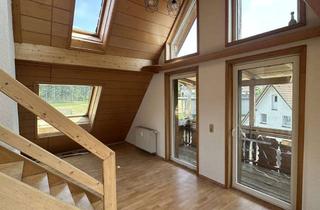 Wohnung mieten in Höchst 17, 79871 Eisenbach, Helle 3 Zimmer Dachgeschosswohnung mit Galerie, Balkon & Garage