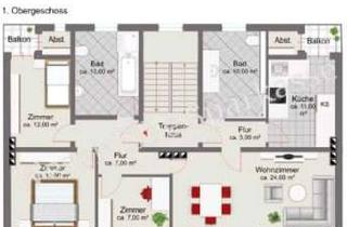 Wohnung mieten in 27568 Mitte, Helle 4-Zimmer-Wohnung mit Einbauküche & zwei Loggien in zentraler Lage von Bremerhaven