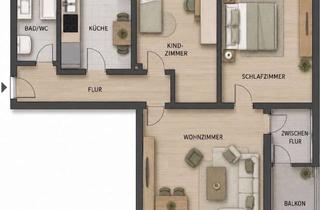 Wohnung mieten in 65474 Bischofsheim, Zuhause mit drei Zimmern in Bischofsheim