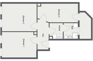 WG-Zimmer mieten in Mariannenstraße 77, 04315 Volkmarsdorf, Nachmieterin gesucht für Zimmer 3 in einer 3-Frauen-WG
