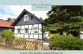 Haus kaufen in 39517 Burgstall, Charmantes, kleines Fachwerkhaus mit schönem Garten in idyllischer Lage am Wald.