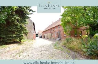 Haus kaufen in 39356 Siestedt, Großer Resthof zum Sanieren in idyllischer Lage mit Wohnhaus, Scheune, Stallungen + Innenhof...