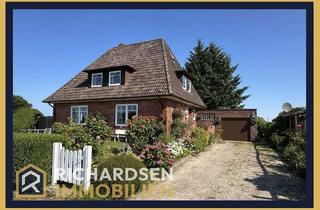 Einfamilienhaus kaufen in 25980 Sylt, Gepflegtes Einfamilienhaus mit großem Garten, Garage und viel Potential in Morsum / Sylt