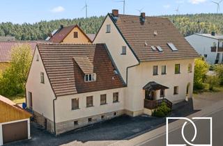 Haus kaufen in 95473 Creußen, Raumwunder! Großzügiges Zweifamilienhaus mit Garten, Werkstatt und Doppelgarage in ruhiger Lage