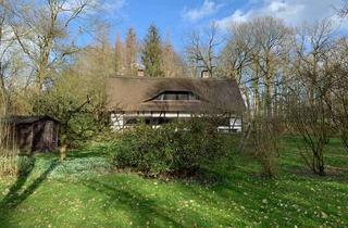 Doppelhaushälfte kaufen in 29462 Wustrow, Historische Reetdach-Doppelhaushälfte im Rundlingsdorf Schreyahn im Wendland