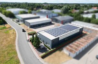 Gewerbeimmobilie kaufen in 59348 Lüdinghausen, Verkauf: 572 m² Halle in Lüdinghausen || vermietet bis 31.08.2027 || sofort verfügbar || PV-Anlage |