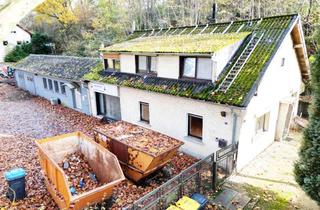 Gewerbeimmobilie kaufen in Bliesstraße 62+64, 66538 Neunkirchen, Provisionsfrei! Entkerntes Wohnhaus mit Gewerbehalle, 3 Garagen und Werbetafeln