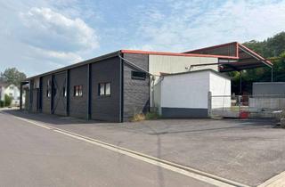 Gewerbeimmobilie kaufen in 53520 Schuld, Produktions-/ Lagerhalle oder Werkstatt mit angrenzender Freiflächenüberdachung auf großem Grundst.