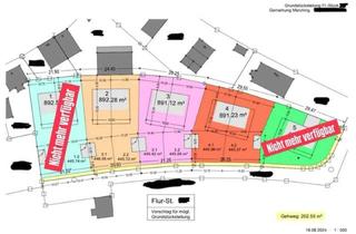 Grundstück zu kaufen in 86504 Merching, Exklusives, erschlossenes Premium-Bauland in ruhiger TOP Lage mit Seltenheitswert - Parzelle 2