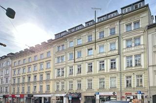 Immobilie mieten in Frauenstraße 20, 80469 Altstadt-Lehel, Bestlage Altstadt! Möblierte 3-Zimmer- Wohnung am Viktualienmarkt
