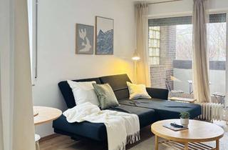 Immobilie mieten in Wehlstraße 21, 29221 Celle, Stilvolle, möblierte 2-Zimmer-Wohnung mit Loggia in Celle