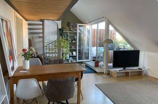 Immobilie mieten in Gaisbergstraße, 81675 Bogenhausen, Wunderschöne, gemütliche 2-Zi. Dachgeschosswohnung mit Galerie zur Untermiete von November bis April
