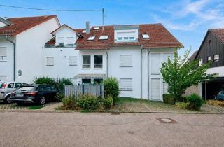 Wohnung kaufen in 71336 Waiblingen, Wohnkomfort über den Dächern – Dachgeschosswohnung mit Galerie und Balkon