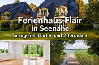 Wohnung kaufen in 16348 Wandlitz, BEZUGSFREI: FERIENHAUSFLAIR IN SEE-NÄHE