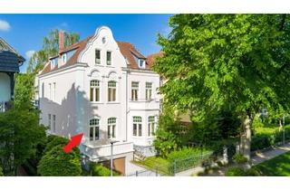 Wohnung kaufen in 23568 St. Gertrud, Ein Garten nur für Sie - Stilvolle Altbauwohnung im Stadt...