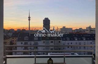 Wohnung mieten in 80807 München, Luxus über den Dächern von München: stylisch möblierte 2-Zi-Whg.